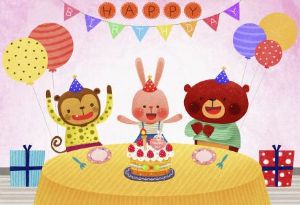 廣州澳盾第一季度員工生日會！